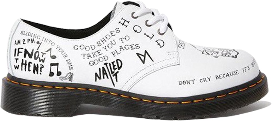 (Women) Dr. Martens 1461 'Scribble Music Note' 25246101 Order (Women) Dr. Martens 1461 'Scribble Music Note' 25246101
