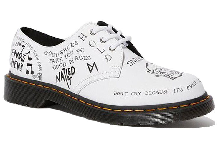 Lookbook (Women) Dr. Martens 1461 'Scribble Music Note' 25246101
