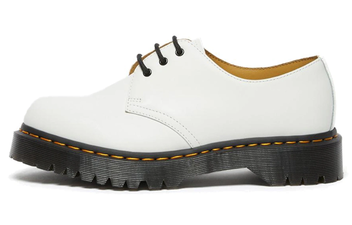 Dr. Martens 1461 Bex Smooth Leather Oxford Shoes 'White'
