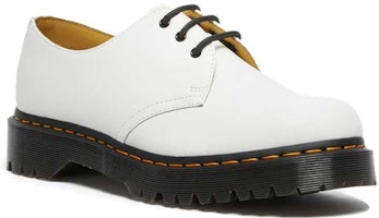 Dr.Martens/馬汀博士 1461 英倫風 復古休閒平底鞋 白色 Lookbook Dr.Martens/馬汀博士 1461 英倫風 復古休閒平底鞋 白色