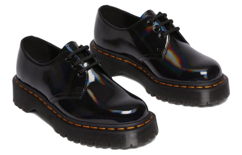 Lookbook (W) Sepatu Dr. Martens 1461 Bex 3 Eye 'Black Rainbow' 30563001
