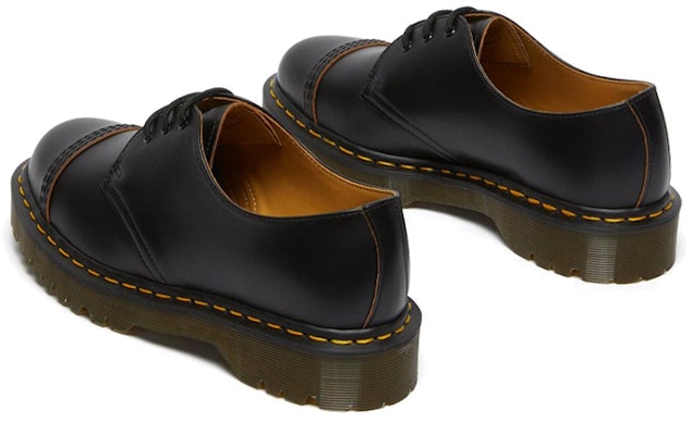 Dr.Martens/馬汀博士 1461 Bex 皮革復古扁平頭時尚休閒鞋 黑色 Details for Dr.Martens/馬汀博士 1461 Bex 皮革復古扁平頭時尚休閒鞋 黑色
