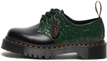 Dr.Martens馬汀博士 1461 BEX系列 皮革 復古平底 休閒鞋 男女款 黑綠色 Buy Dr.Martens馬汀博士 1461 BEX系列 皮革 復古平底 休閒鞋 男女款 黑綠色