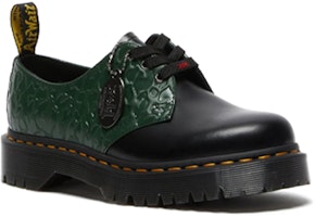 Dr.Martens馬汀博士 1461 BEX系列 皮革 復古平底 休閒鞋 男女款 黑綠色 Lookbook Dr.Martens馬汀博士 1461 BEX系列 皮革 復古平底 休閒鞋 男女款 黑綠色