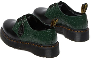 Dr.Martens馬汀博士 1461 BEX系列 皮革 復古平底 休閒鞋 男女款 黑綠色 Purchase Dr.Martens馬汀博士 1461 BEX系列 皮革 復古平底 休閒鞋 男女款 黑綠色