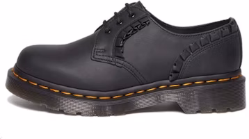 (Women) Dr. Martens 1461 Frill Nappa Leather Oxford Shoes 'Black' 30696001 (Women) Dr. Martens 1461 Frill Nappa Leather Oxford Shoes 'Black' 30696001