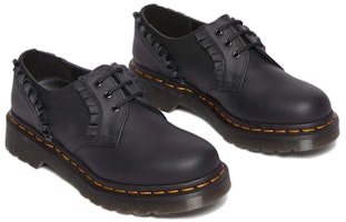 (W) 马丁博士1461饰边绵羊纹皮牛津鞋'黑色' 30696001 Shop (W) 马丁博士1461饰边绵羊纹皮牛津鞋'黑色' 30696001