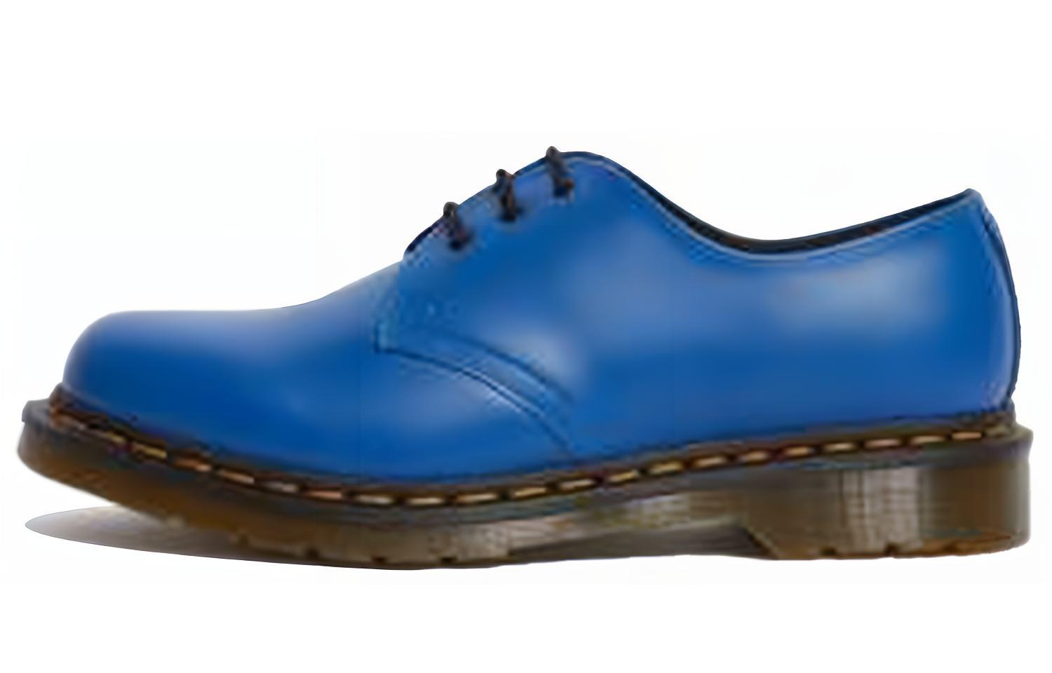 (W) Dr. Martens 1461 Leather Shoe 'Blue'