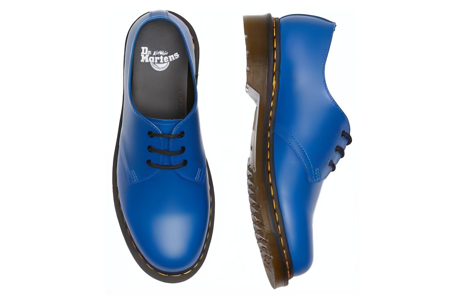 (W) Dr. Martens 1461 Leather Shoe 'Blue' 圖 4