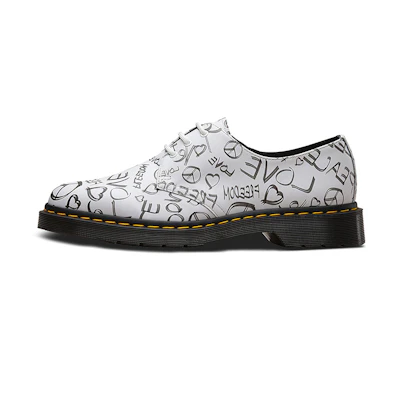 (W) Dr. Martens 1461 'White Black'