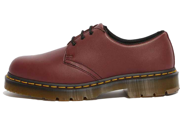 (W) Dr. Martens 1461 Slip Resistant 'Deep Red'