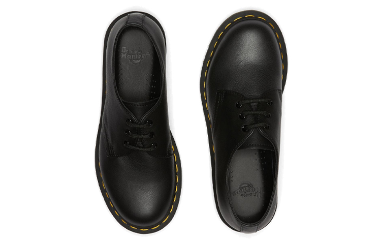 Details for 馬汀博士 Dr.Martens 1461 Virginia 皮革 经典休閒平底鞋 女款 黑