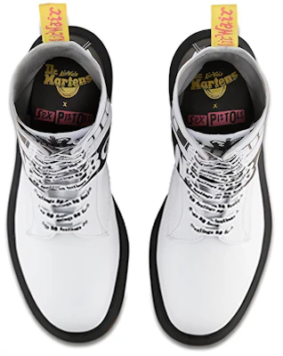 Dr. Martens/馬汀博士 1490 Sxp 白色印花10孔靴 女款 Shop Dr. Martens/馬汀博士 1490 Sxp 白色印花10孔靴 女款