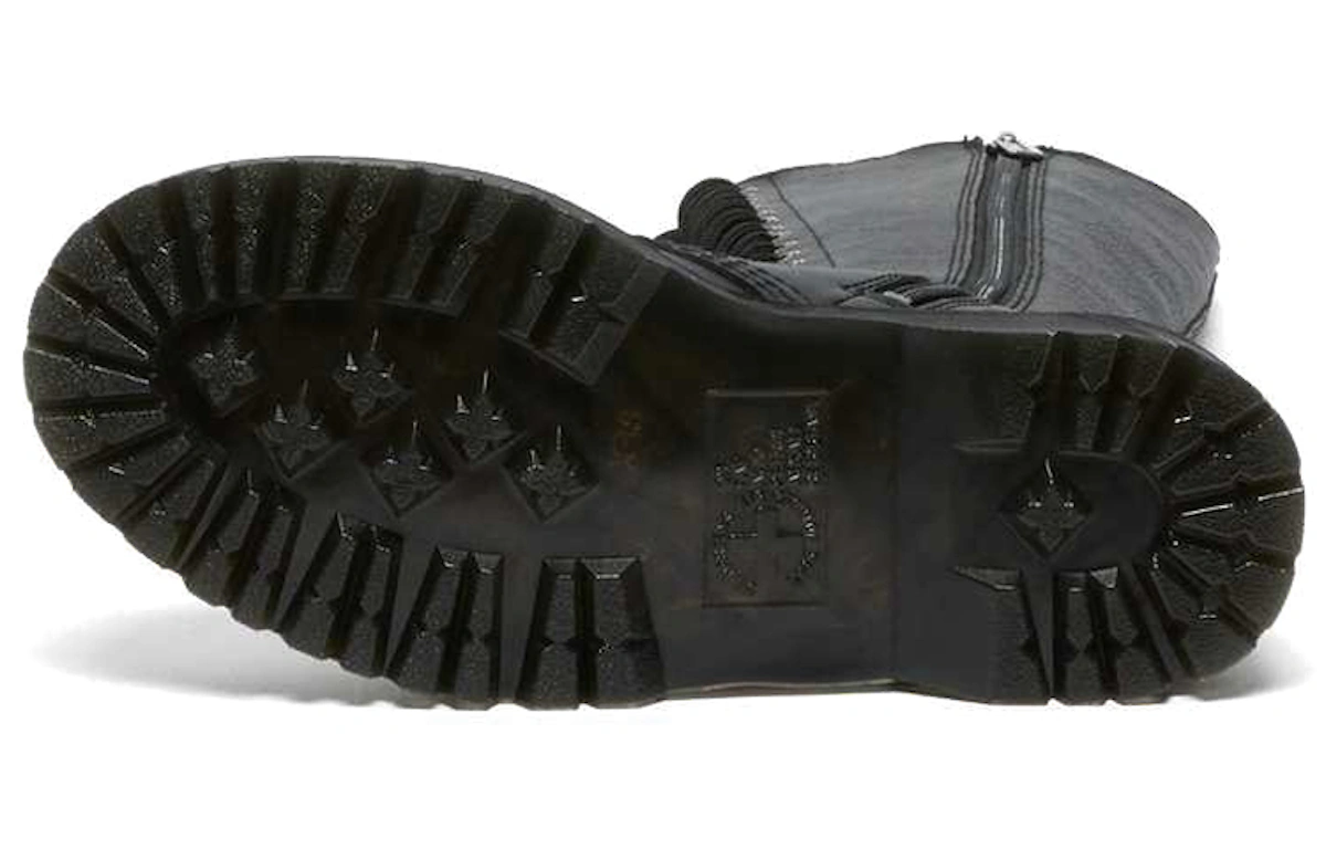 (Women) Dr. Martens 1B60 Bex Pisa Leather Knee High Boots 'Black Pisa'