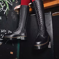 (W) 닥터마틴 베 Bex 피사 가죽 니하이 부츠 '블랙' 27016001 Sizing (W) 닥터마틴 베 Bex 피사 가죽 니하이 부츠 '블랙' 27016001