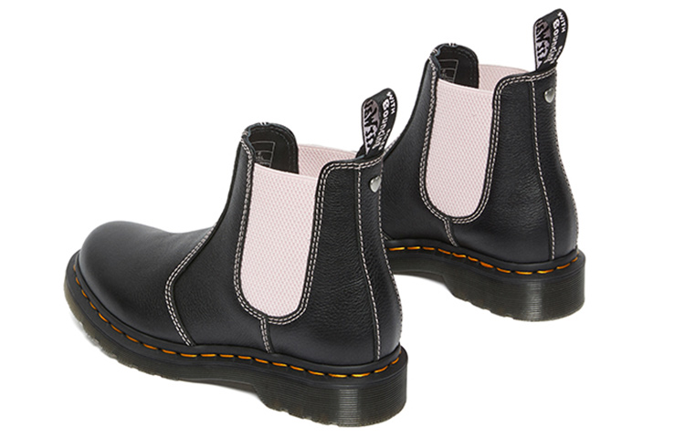 (W) Dr. Martens 2976 Contrast Leather Chelsea Boots 'Black Pink' 圖 4