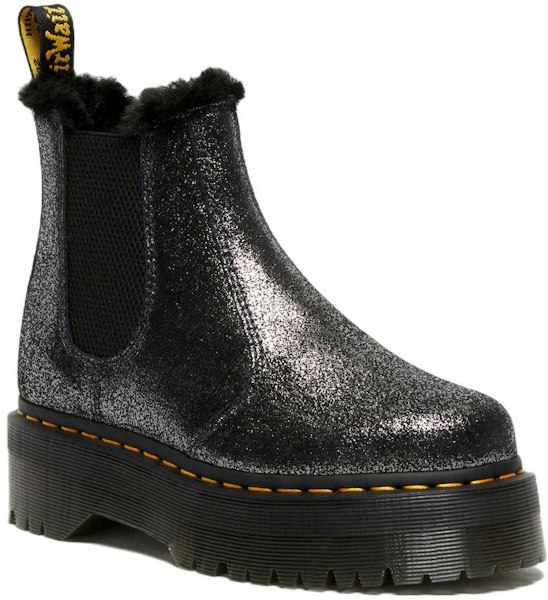 Dr.Martens 馬汀博士 皮革 舒適保暖 短筒 切爾西靴 男女同款 黑色 Lookbook Dr.Martens 馬汀博士 皮革 舒適保暖 短筒 切爾西靴 男女同款 黑色