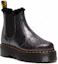 Lookbook Dr.Martens 馬汀博士 皮革 舒適保暖 短筒 切爾西靴 男女同款 黑色