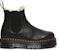 (W) Dr. Martens Platform Chelsea But Bulu Tiruan 'Hitam' 2976 25635001