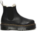 Order (W) Dr. Martens Platform Chelsea But Bulu Tiruan 'Hitam' 2976 25635001