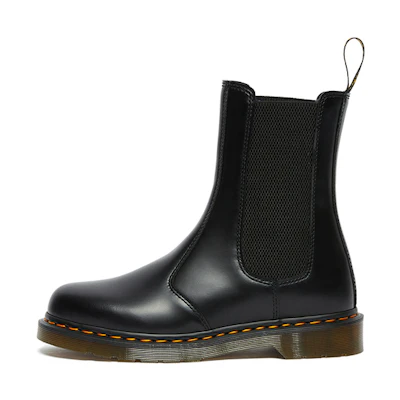 (W) Dr. Martens 2976 High Smooth Leather Chelsea Boot 'Black'