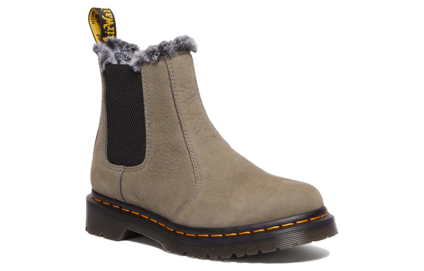 Order (W) Dr. Martens 2976 Bota Chelsea de Cuero 'Gris' 30955059