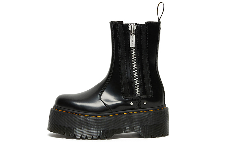 (Women) Dr. Martens 2976 Max Leather Platform Chelsea Boot 'Black' 26903001
