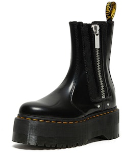 馬汀博士 2976 Max 彈性側拉鏈厚底切爾西靴 女款 炭黑 Order 馬汀博士 2976 Max 彈性側拉鏈厚底切爾西靴 女款 炭黑