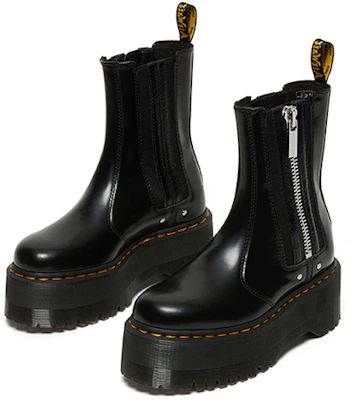 (W) Dr. Martens 2976 Max Leder Platform Chelsea Boot ''Schwarz'' 26903001 Shop (W) Dr. Martens 2976 Max Leder Platform Chelsea Boot ''Schwarz'' 26903001