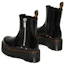 Details for (W) Dr. Martens 2976 Max Leder Platform Chelsea Boot ''Schwarz'' 26903001