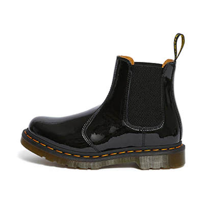 (W) Dr. Martens 2976 Patent Leather Chelsea Boots 'Black'
