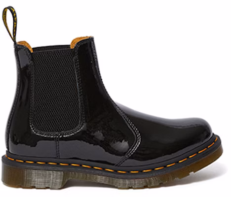 (W) Dr. Martens 2976 But Chelsea Kulit Berkilat 'Hitam' 25278001 Order (W) Dr. Martens 2976 But Chelsea Kulit Berkilat 'Hitam' 25278001