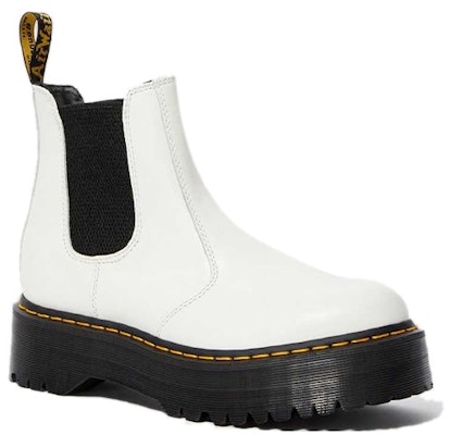 (Women) Dr. Martens 2976 Smooth Platform 'White' 25055100 Order (Women) Dr. Martens 2976 Smooth Platform 'White' 25055100