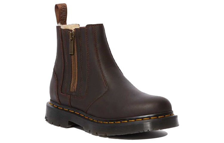 Lookbook (W) ドクターマーチン 2976 ジップブーツ (ダークブラウン) 24017201