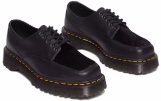 Lookbook Dr. Martens 5-Eye Bex Square Toe Fell- und Lederschuhe ''Schwarz'' 31171001