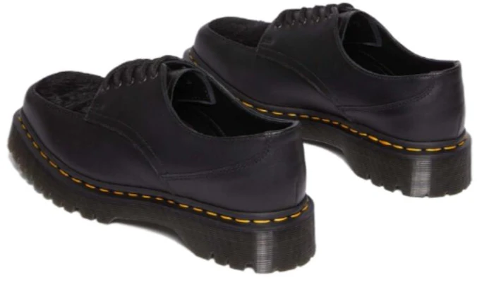 Dr. Martens 5-Eye Bex Square Toe Fell- und Lederschuhe ''Schwarz'' 31171001 Shop Dr. Martens 5-Eye Bex Square Toe Fell- und Lederschuhe ''Schwarz'' 31171001