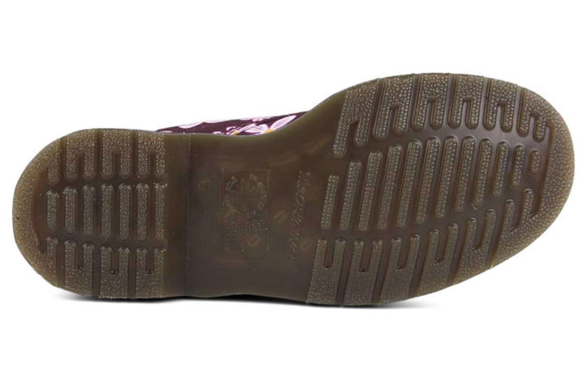 (W) Dr. Martens 8-Eye High Top Boot 'Plum Floral' 圖 6