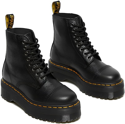 (W) Dr. Martens 8-Eye Boots Kulit 'Hitam' DM22564001 Order (W) Dr. Martens 8-Eye Boots Kulit 'Hitam' DM22564001