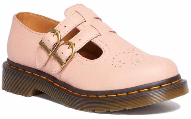 (Women) Dr. Martens 8065 Virginia Leather Mary Jane 'Peach Beige' 30692329 Order (Women) Dr. Martens 8065 Virginia Leather Mary Jane 'Peach Beige' 30692329