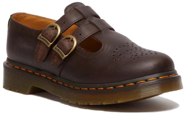 (W) Dr. Martens 8065 Kasut Kulit Mary Jane 'Dark Brown' 30914201 Shop (W) Dr. Martens 8065 Kasut Kulit Mary Jane 'Dark Brown' 30914201