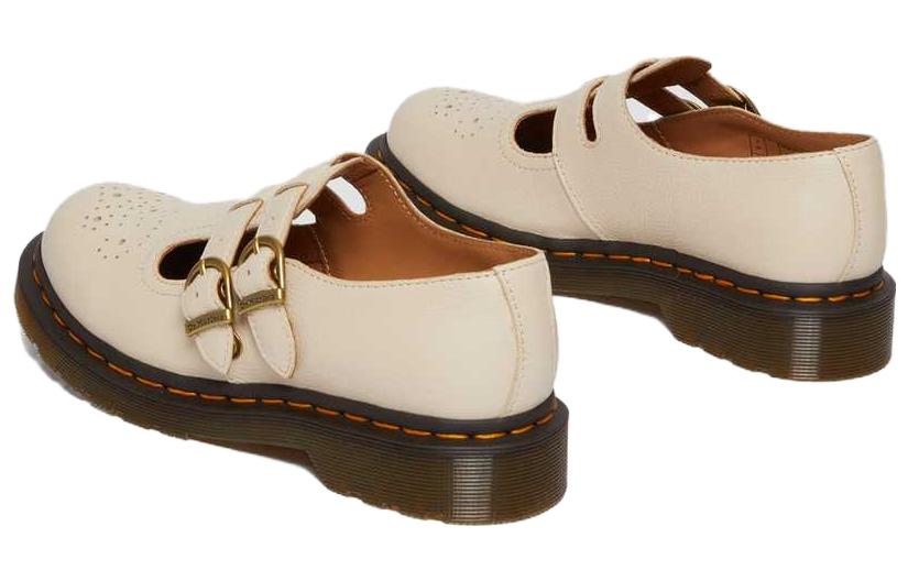 (W) Dr. Martens 8065 Virginia Leather Mary Jane 'Parchment Beige' 圖 4