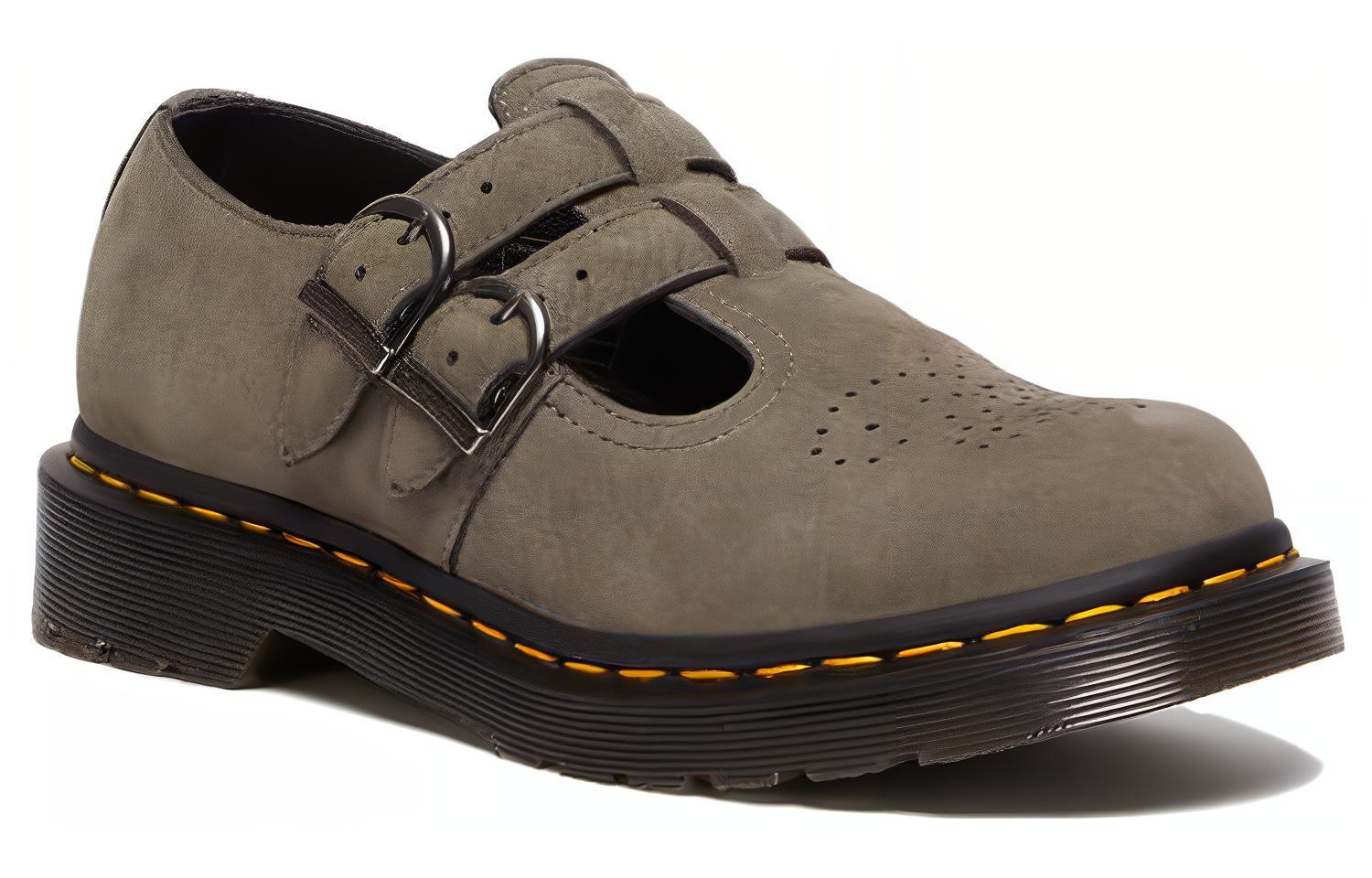 (W) Dr. Martens 8065 Leather 'Grey Buckle' 圖 3
