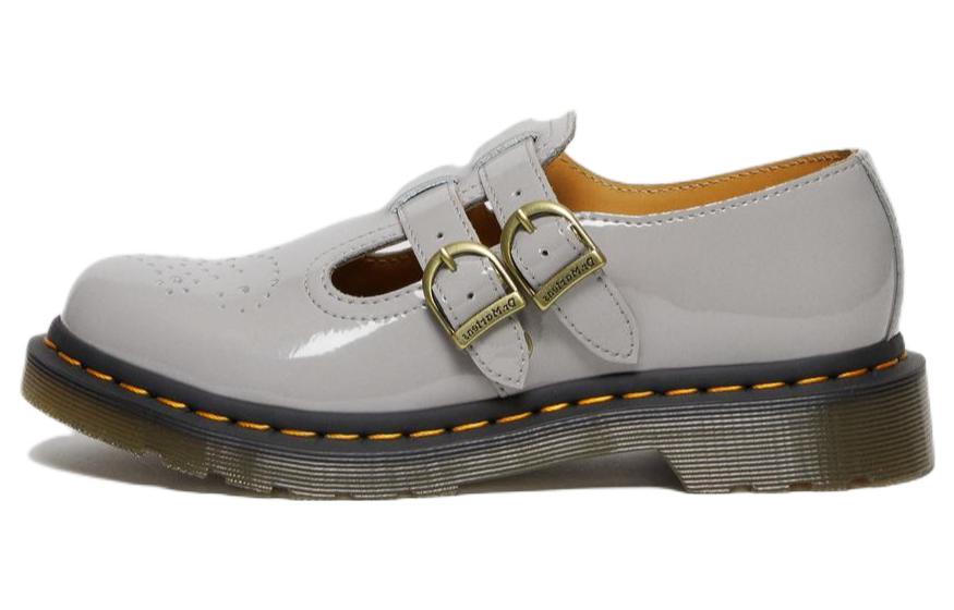 (Women) Dr. Martens 8065 Patent Leather Mary Jane 'Grey' 27974076