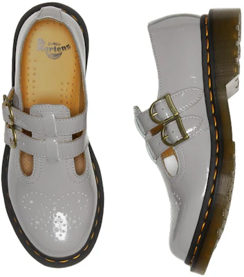 (W) Dr. Martens 8065 in Pelle Verniciata Mary Jane ''Grigio'' 27974076 Purchase (W) Dr. Martens 8065 in Pelle Verniciata Mary Jane ''Grigio'' 27974076