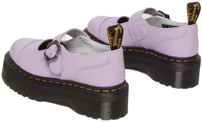 (Women) Dr. Martens Addina Flower Buckle Leather Platform Shoes 'Lilac' 30805308 Shop (Women) Dr. Martens Addina Flower Buckle Leather Platform Shoes 'Lilac' 30805308