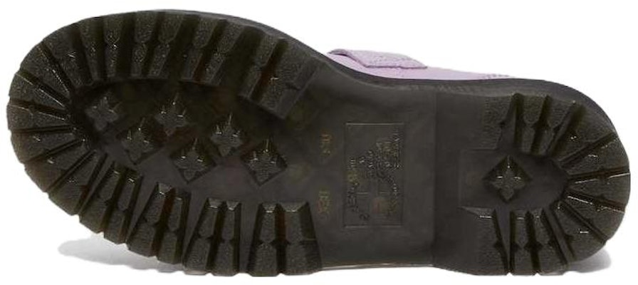 (Women) Dr. Martens Addina Flower Buckle Leather Platform Shoes 'Lilac' 30805308 Details for (Women) Dr. Martens Addina Flower Buckle Leather Platform Shoes 'Lilac' 30805308