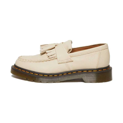 (W) Dr. Martens Dr.Martens Adrian Virginia Leather Tassel Loafers 'Parchment Beige'