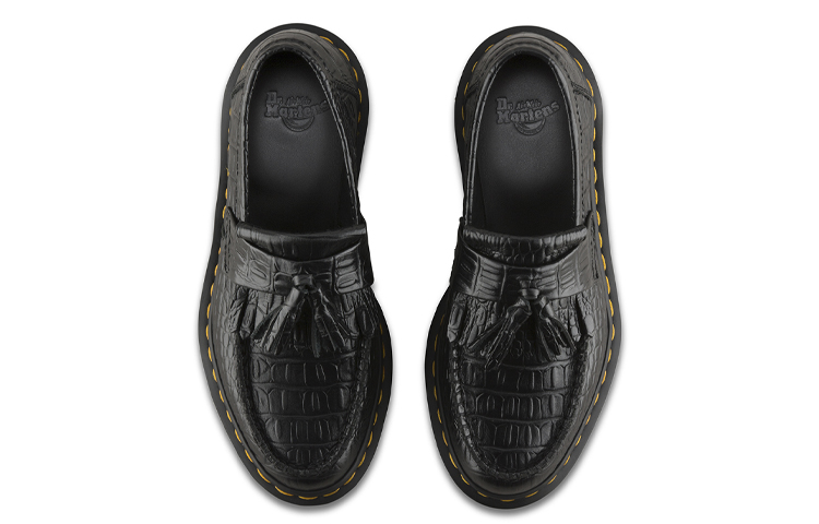 (W) Dr. Martens Adrian Croc 'New Vibrance Black' 圖 4