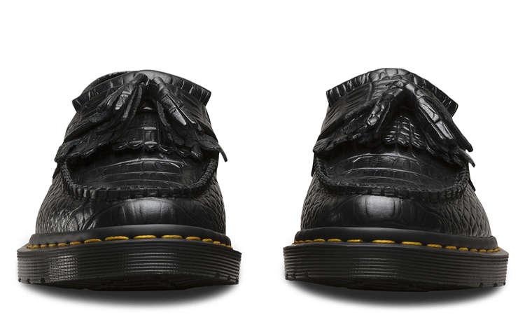 (W) Dr. Martens Adrian Croc 'New Vibrance Black' 圖 5