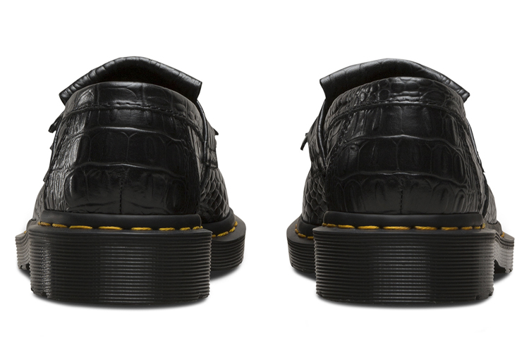 (W) Dr. Martens Adrian Croc 'New Vibrance Black' 圖 6